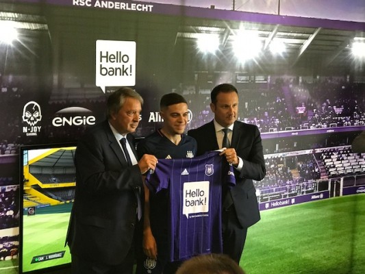 Presentation new e-gamer RSC Anderlecht